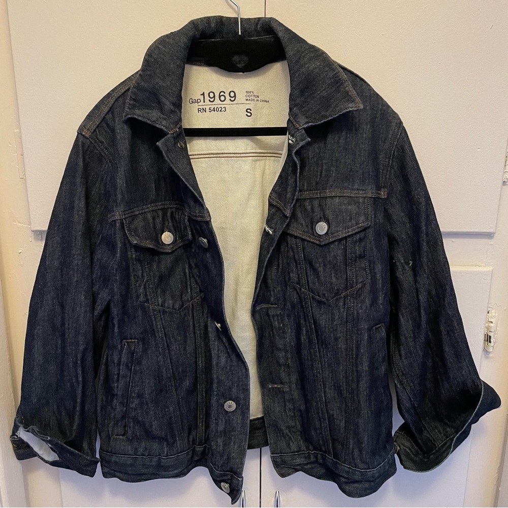 GAP 1969 Dark Wash Denim Jacket